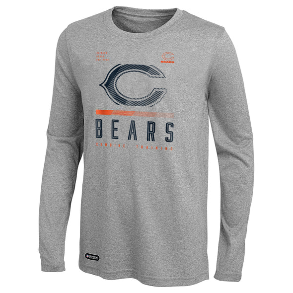 Outerstuff NFL Men's Chicago Bears Red Zone Long Sleeve T-Shirt Top