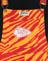 Zubaz NFL Unisex Zebra Lightweight Bib, Kansas City Chiefs