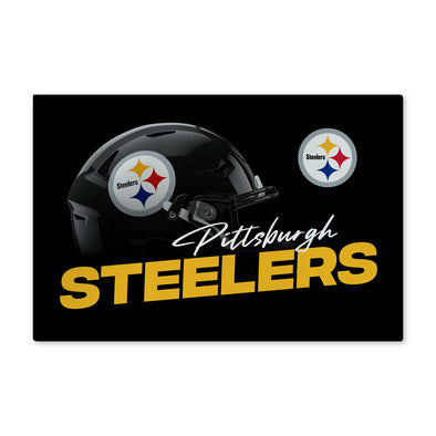 Northwest NFL Pittsburgh Steelers Headspace Washable Area Floor Rug, 20" x 32"