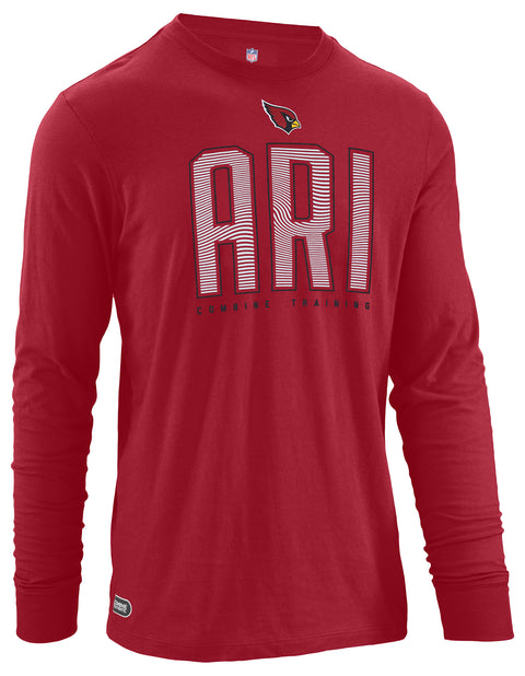 Outerstuff NFL Men's Arizona Cardinals Record Setter Long Sleeve Tee