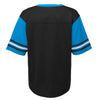 Outerstuff NFL Toddler Carolina Panthers Teams Mesh Tee, Black