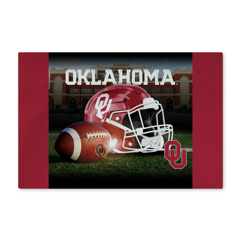 Northwest NCAA Oklahoma Sooners Gameday Washable Area Floor Rug, 20" x 32"