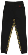 FISLL NBA Women's Chicago Bulls Leopard Print Jogger Pants