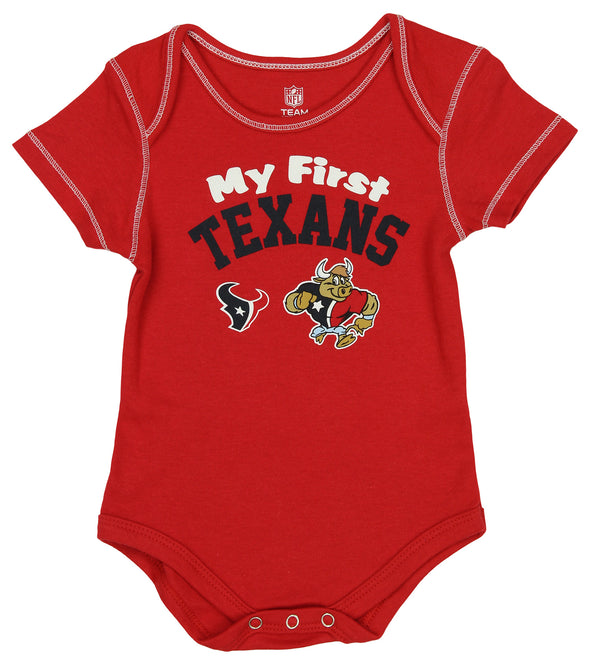 Outerstuff NFL Houston Texans Team 3-Pack Bodysuit Set