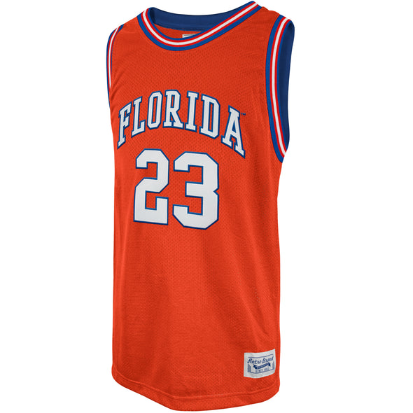 Original Retro Brand NCAA Men's Florida Gators #23 Bradley Beal Tackle Twill Jersey