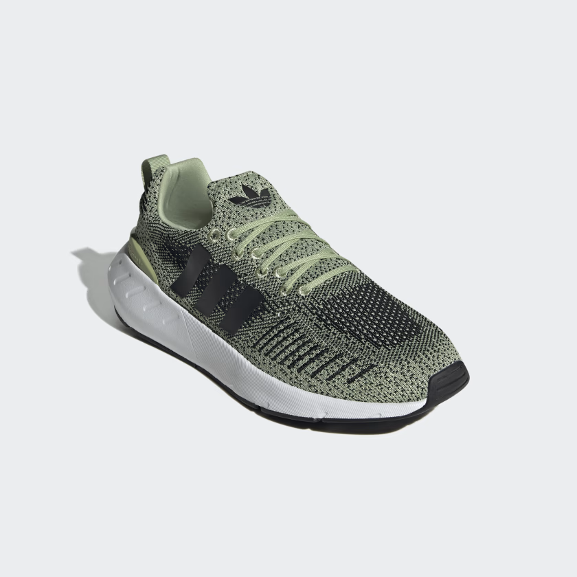 Adidas swift black and green best sale