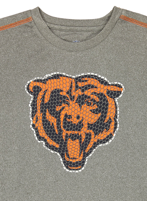 Bears Boys 4-7 Mainframe Long Sleeve Performance Top