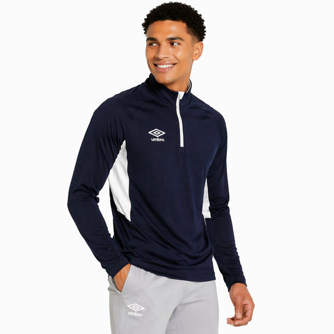 Umbro Men's Off Field Jacket Navy / White