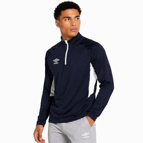 Umbro Men's Off Field Jacket Navy / White