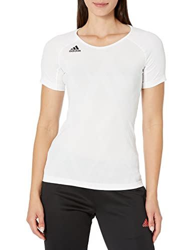 Adidas Womens Quickset Jersey Short Sleeve Jersey