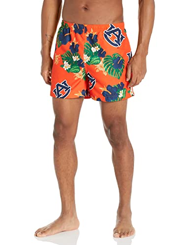 FOCO NCAA Auburn Floral Swimming Trunks - Mens