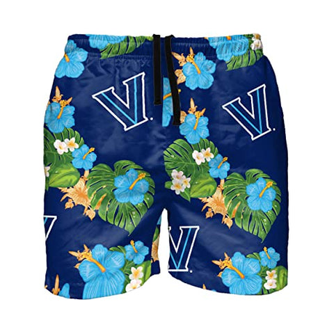 FOCO NCAA Villanova Floral Swimming Trunks - Mens