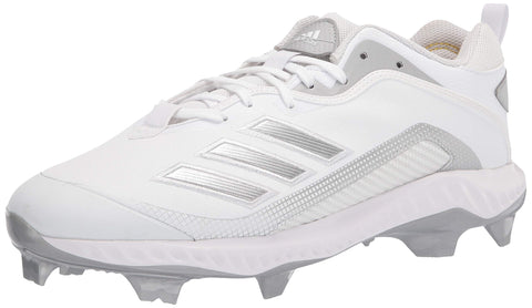 Adidas Mens Icon 6 Bounce Tpu Ftwwht/Silvmt/Ftwwht Low Shoes