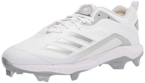 Adidas Mens Icon 6 Bounce Tpu Ftwwht/Silvmt/Ftwwht Low Shoes