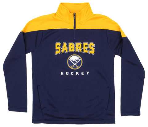 NHL Boys Youth Sabres Prospect Hockey 1/4 Zip