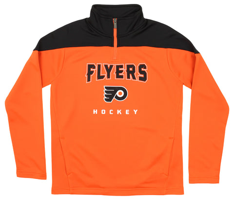 NHL Boys Youth Flyers Prospect Hockey 1/4 Zip