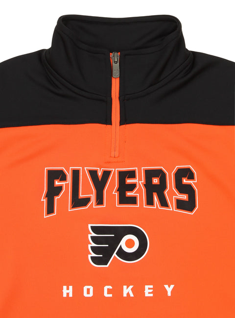 NHL Boys Youth Flyers Prospect Hockey 1/4 Zip