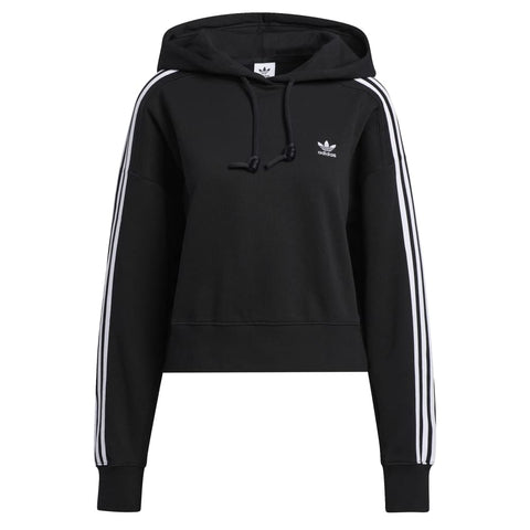 Adidas Womens Short Hoodie Black