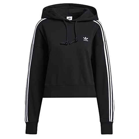 Adidas Womens Short Hoodie Black