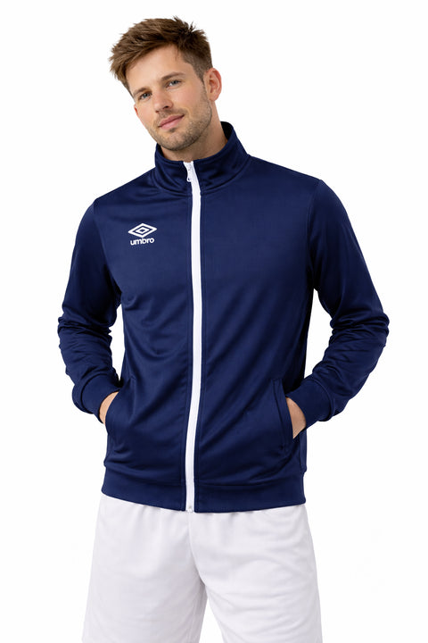 Umbro Men's Diamond Track Jacket Navy / White