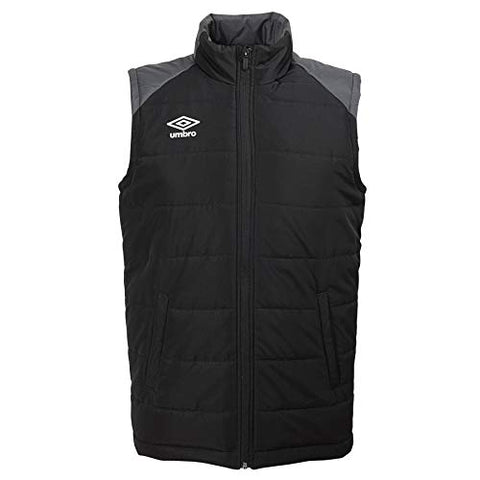 Umbro Men's Padded Gilet Jacket Black/ Carbon