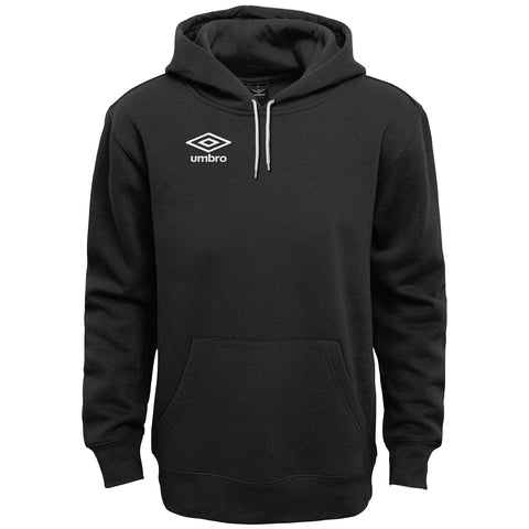 Umbro Men's Lt Wt Hoodie Black / White