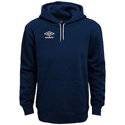 Umbro Men's Lt Wt Hoodie Navy / White
