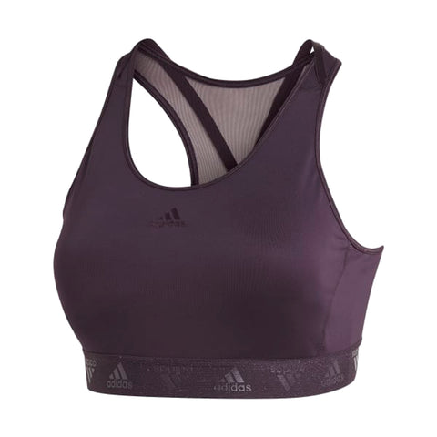 Adidas Womens Drst Glam B U-bra Underwear Training Workout Bra - Medium Support