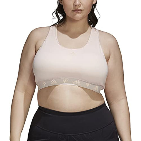 Adidas Womens Drst Glam B Inc U-bra Underwear Training Workout Bra - Medium Support
