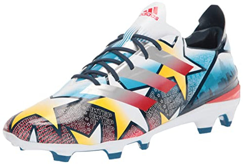 Adidas Unisex Gamemode Fg Ftwwht/Silvmt/Panton Football Shoes (Firm Ground)