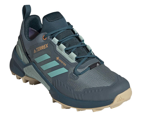 Adidas Men's Terrex Swift R3 Gtx Sneaker, Hazy Emerald Acid Mint Wild Teal