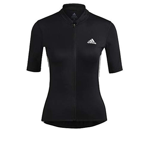 Adidas Womens The Jersey W Short Sleeve Specialty Sports Jersey, Black/White