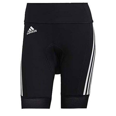 Adidas Womens The Short W Bib Short Specialty Sports Bib Short, Black/White