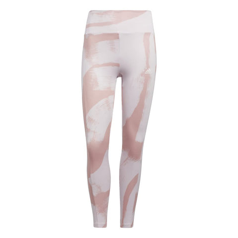 Adidas Womens Printed 3-Stripes High Waisted Tights