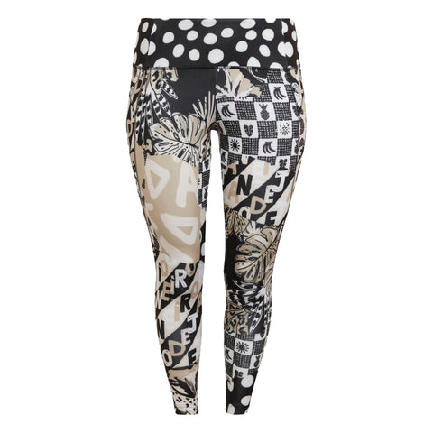 Adidas Womens W Farm Fbtiginc Full Tight, Black
