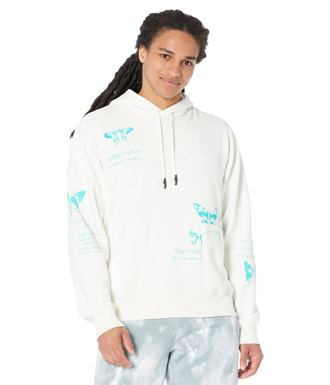 adidas Originals mens Adventure Boston Marathon® Butterfly Hoodie Cloud White