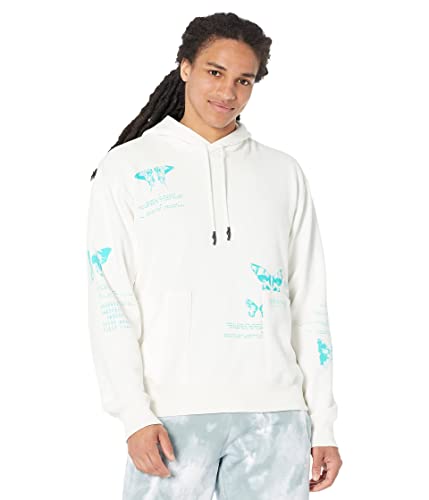 adidas Originals mens Adventure Boston Marathon® Butterfly Hoodie Cloud White
