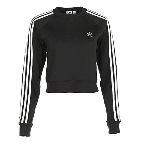 Adidas Womens Sweatshirt Pullover Sweater, Black
