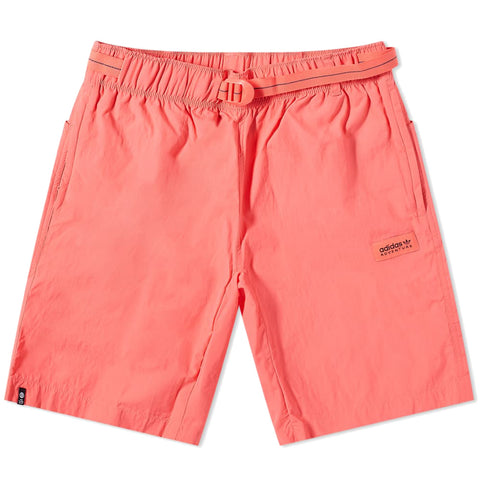 adidas Originals Mens Adventure Boston Marathon® Cargo Shorts Semi Turbo