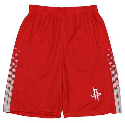 Outerstuff NBA Youth Boys Courtside Performance Shorts, Various Teams, Houston Rockets