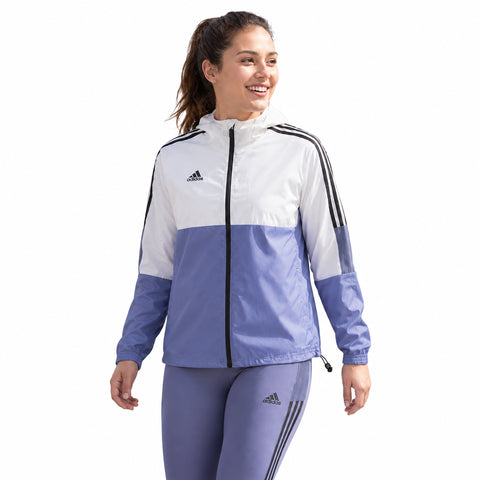 adidas Women's Tiro Lightweight Athletic Windbreaker