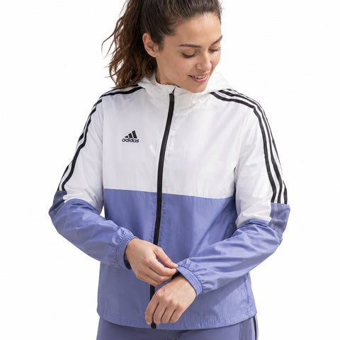 adidas Women's Tiro Lightweight Athletic Windbreaker