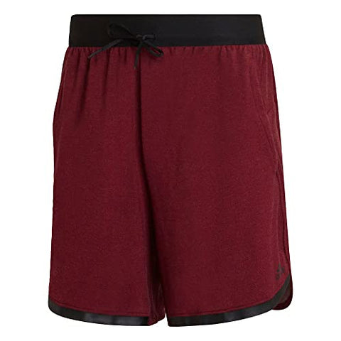 adidas Mens Well Being Shorts, Shadow Red