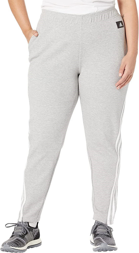 adidas Womens Sportswear Future Icon 3-Stripes Skinny Pants Medium Grey Heather