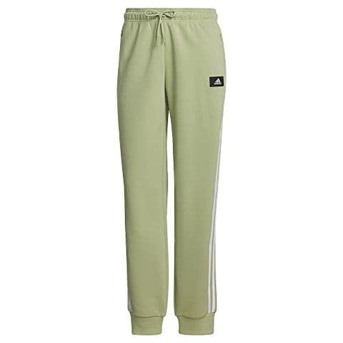 adidas Womens Future Icons 3-Stripes Regular Fit Pants Magic Lime