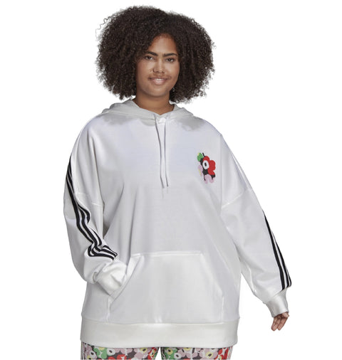 Adidas Womens Mmk Hoodie In Track Jacket, White