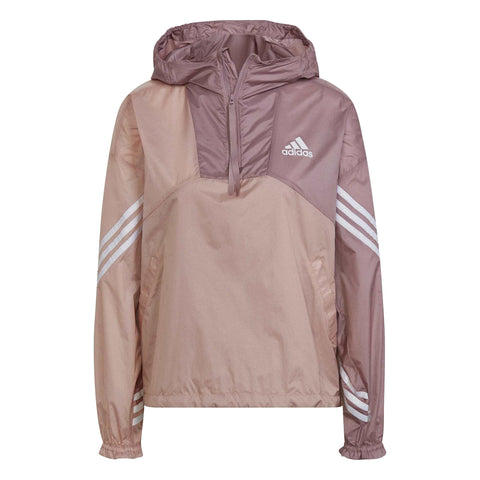 adidas womens Back To Sport Wind. Rdy Anorak Wonder Mauve