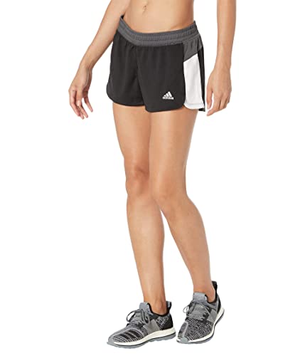 Adidas Womens Pacer Colblock Unlined Qtr Short