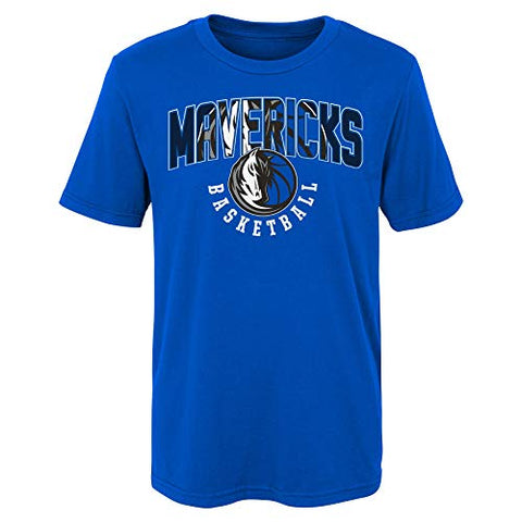 Outerstuff NBA Boys Dallas Mavericks 4-20 Hot Shot Short Sleeve Tee