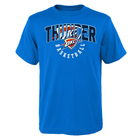 Outerstuff NBA Boys Oklahoma City Thunder 4-20 Hot Shot Short Sleeve Tee